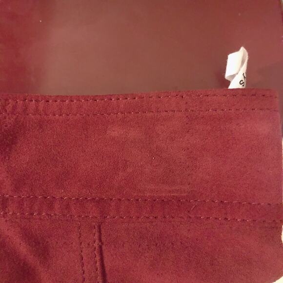 Somedays Lovin Burgundy A-Line Bohemian Boho Summer Festival Skirt Small - Picture 7 of 8